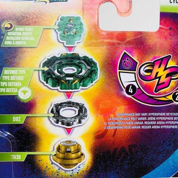 Beyblade Burst Rise Hypersphere Poison Cyclops C5 Starter Pack New Sealed - Picture 12 of 13